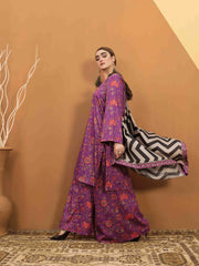 Kiara by Tawakkal Fabrics Unstitched Printed Kotrai 3Pc Suit D-8167