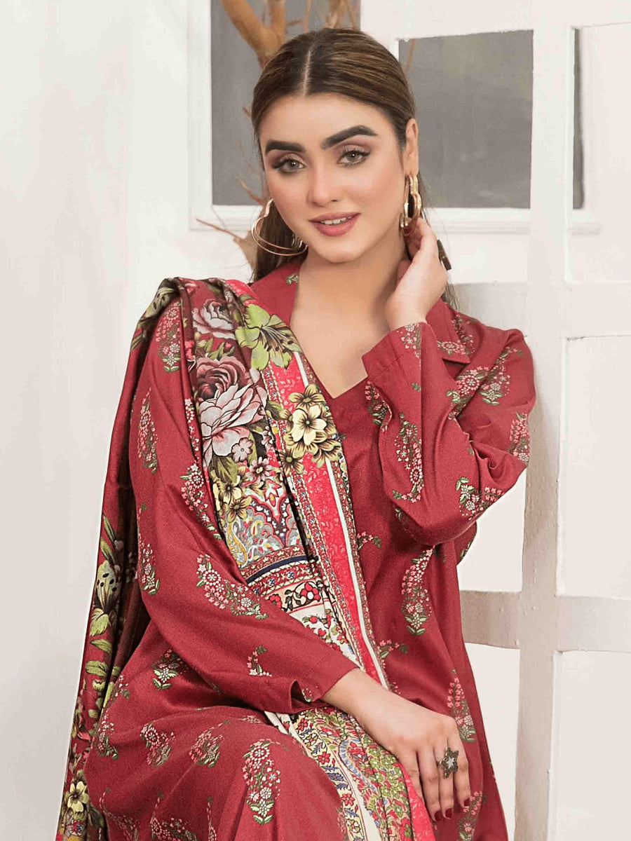 Kiara by Tawakkal Fabrics Unstitched Printed Kotrai 3Pc Suit D-8168