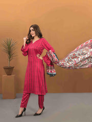 Kiara by Tawakkal Fabrics Unstitched Printed Kotrai 3Pc Suit D-8170