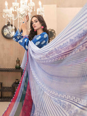 Amna Sohail by Tawakkal Fabrics ilya Printed Lawn 3 Piece Suit D-8533