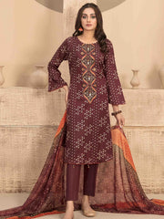 Amna Sohail by Tawakkal Fabrics ilya Printed Lawn 3 Piece Suit D-8539