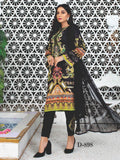 MIRAAL Embroidered Viscose Fall Winter Unstitched 3 Piece Suit D-898 - FaisalFabrics.pk