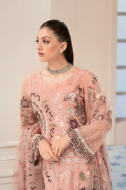 Ramsha Rangoon Vol-09 Luxury Chiffon Unstitched 3Pc Suit D-901
