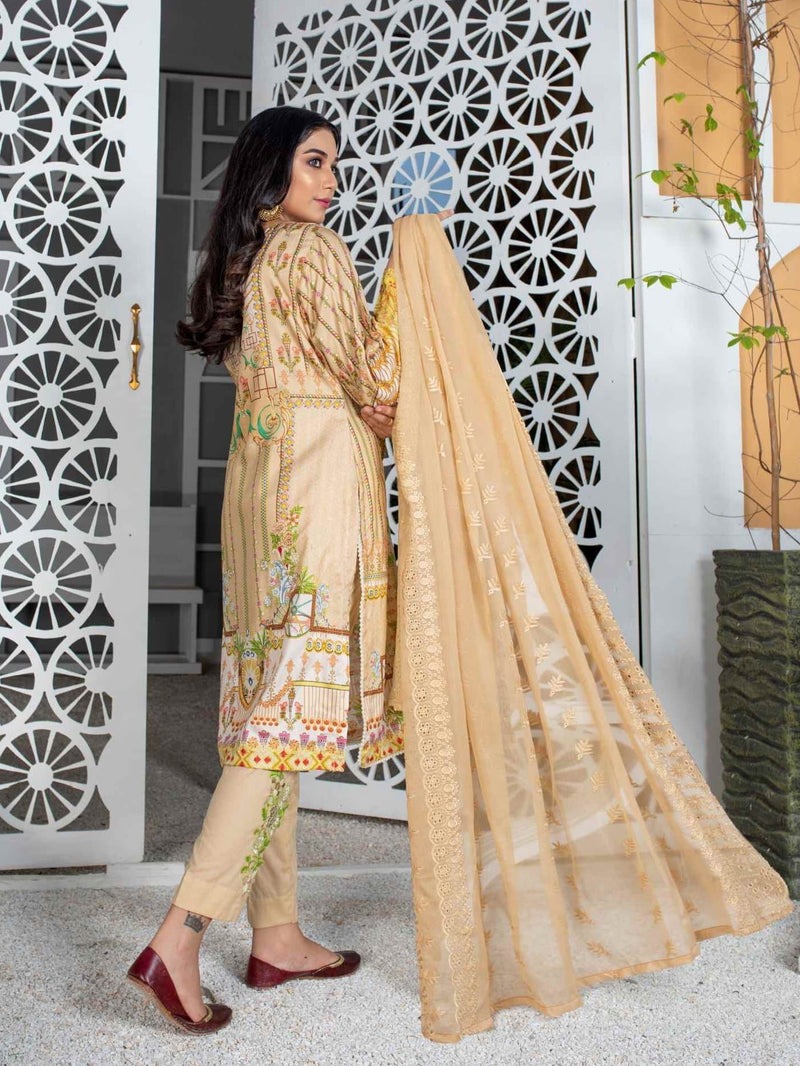 MIRAAL Embroidered Viscose Fall Winter Unstitched 3 Piece Suit D-904 - FaisalFabrics.pk