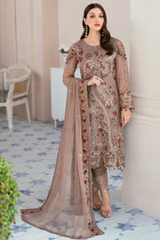 Ramsha Rangoon Vol-09 Luxury Chiffon Unstitched 3Pc Suit D-905
