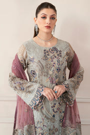 Ramsha Rangoon Vol-09 Luxury Chiffon Unstitched 3Pc Suit D-907
