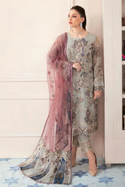Ramsha Rangoon Vol-09 Luxury Chiffon Unstitched 3Pc Suit D-907
