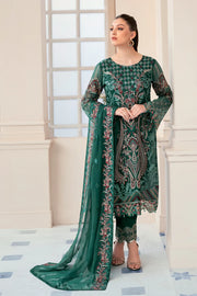 Ramsha Rangoon Vol-09 Luxury Chiffon Unstitched 3Pc Suit D-908