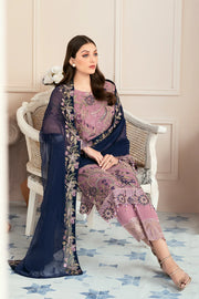 Ramsha Rangoon Vol-09 Luxury Chiffon Unstitched 3Pc Suit D-910
