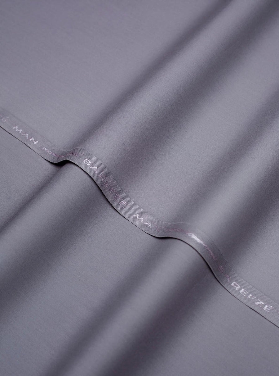 Bareeze Man Egyptian Cotton 1/1 Unstitched Fabric for Summer - D-Grey