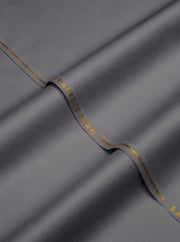 Bareeze Man Pima Cotton Unstitched Fabric for Summer - D-Grey