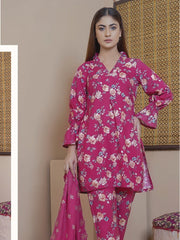 Rangoli by Puri Fabrics Unstitched Embroidered Woolen 3Pc Suit D-02