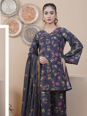 Rangoli by Puri Fabrics Unstitched Embroidered Woolen 3Pc Suit D-03