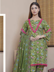 Rangoli by Puri Fabrics Unstitched Embroidered Woolen 3Pc Suit D-06