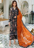 Noor by Saadia Asad Embroidered Linen Unstitched 3Pc Suit D-1A