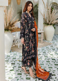 Noor by Saadia Asad Embroidered Linen Unstitched 3Pc Suit D-1A