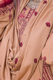 Rang Rasiya Premium Winter Unstitched 3pc Embroidered Suit D-13 Mehsan - FaisalFabrics.pk