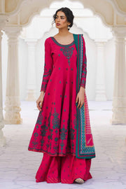 Zara Shahjahan Unstitched Embroidered Lawn 3 Piece Suit D23-10B