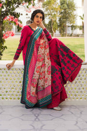 Zara Shahjahan Unstitched Embroidered Lawn 3 Piece Suit D23-10B