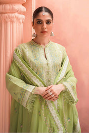 Zara Shahjahan Unstitched Embroidered Lawn 3 Piece Suit D23-15B