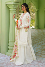 Zara Shahjahan Unstitched Embroidered Lawn 3 Piece Suit D23-1A