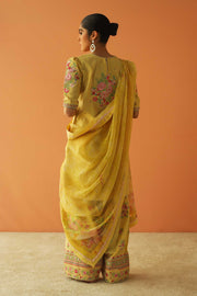 Zara Shahjahan Unstitched Embroidered Lawn 3 Piece Suit D23-4B