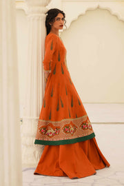 Zara Shahjahan Unstitched Embroidered Lawn 3 Piece Suit D23-7A