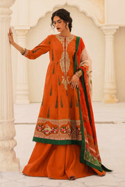 Zara Shahjahan Unstitched Embroidered Lawn 3 Piece Suit D23-7A