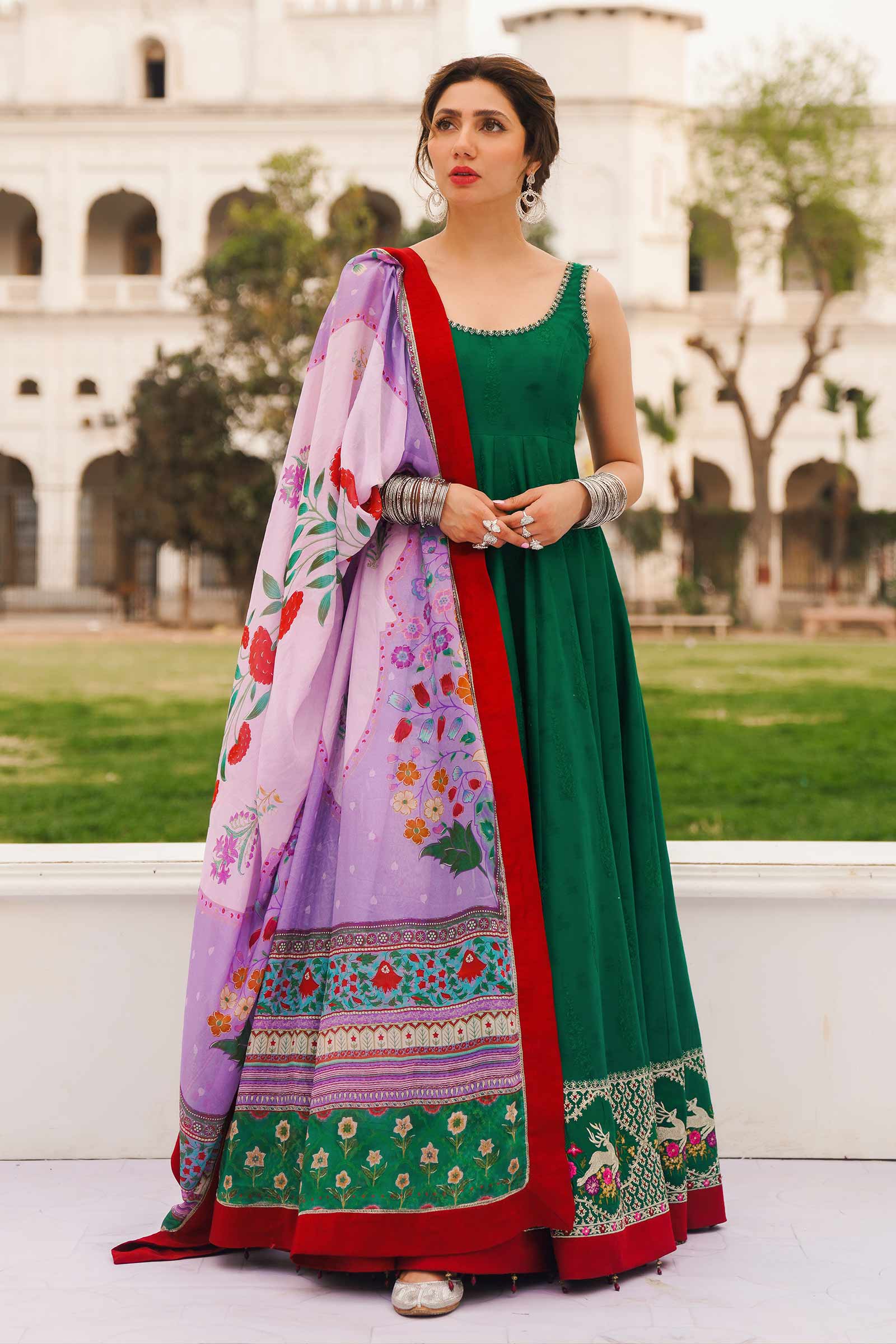 zara shahjahan green dress Zara Shahjahan Chiffon Georgette Co-Ord Set ZSZC-2024 Green