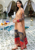 Noor by Saadia Asad Embroidered Linen Unstitched 3Pc Suit D-4B