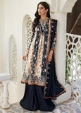 Noor by Saadia Asad Embroidered Linen Unstitched 3Pc Suit D-5B