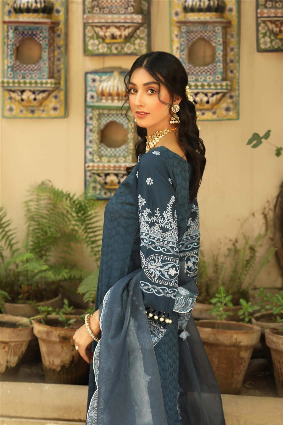 NOORANGI Gulbaan Unstitched Festive - Zimal