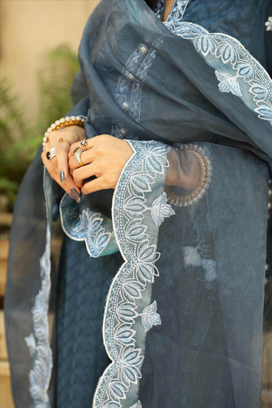 NOORANGI Gulbaan Unstitched Festive - Zimal