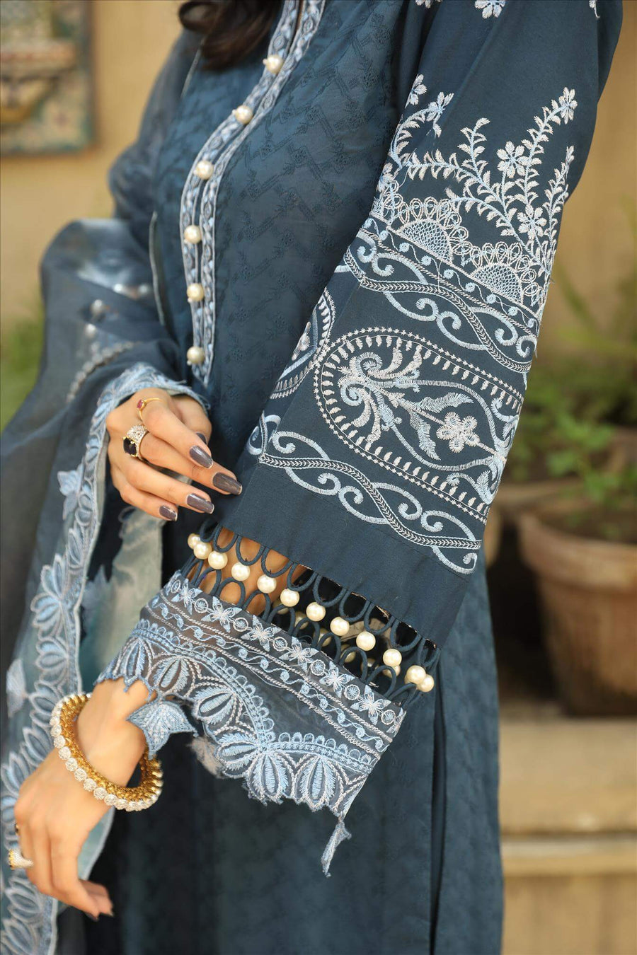 NOORANGI Gulbaan Unstitched Festive - Zimal