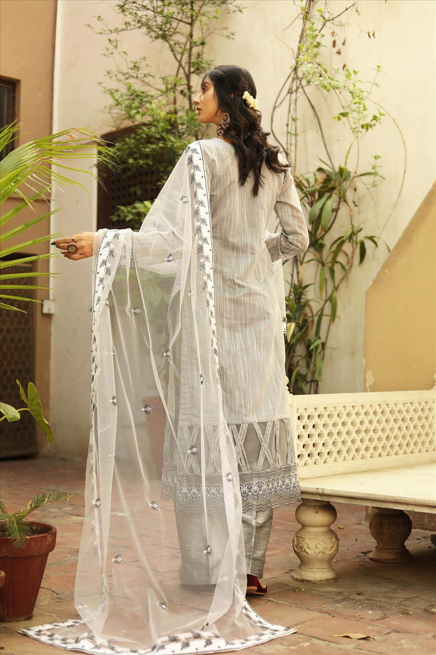 NOORANGI Gulbaan Unstitched Festive - Raina