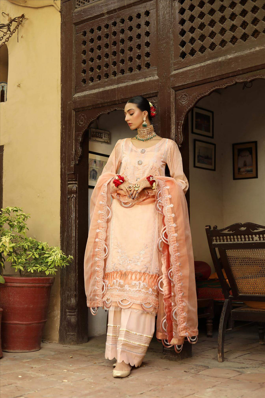 NOORANGI Gulbaan Unstitched Festive - Adira