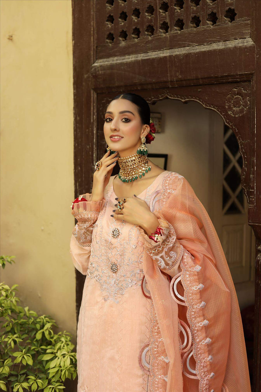 NOORANGI Gulbaan Unstitched Festive - Adira