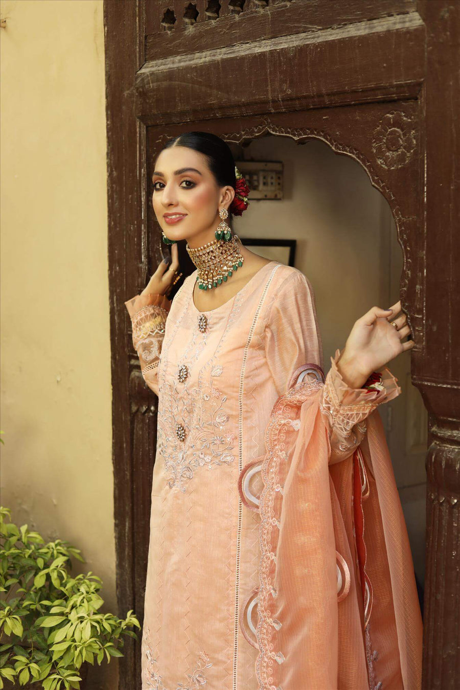 NOORANGI Gulbaan Unstitched Festive - Adira