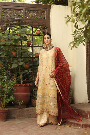 NOORANGI Gulbaan Unstitched Festive - Mushk