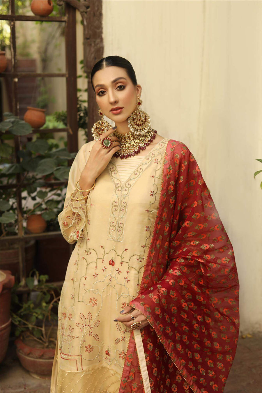 NOORANGI Gulbaan Unstitched Festive - Mushk