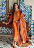 Noor by Saadia Asad Embroidered Linen Unstitched 3Pc Suit D-8A