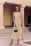 Saira Rizwan Embroidered Luxury Lawn Unstitched 3Pc Suit DAFFODIL SR-07
