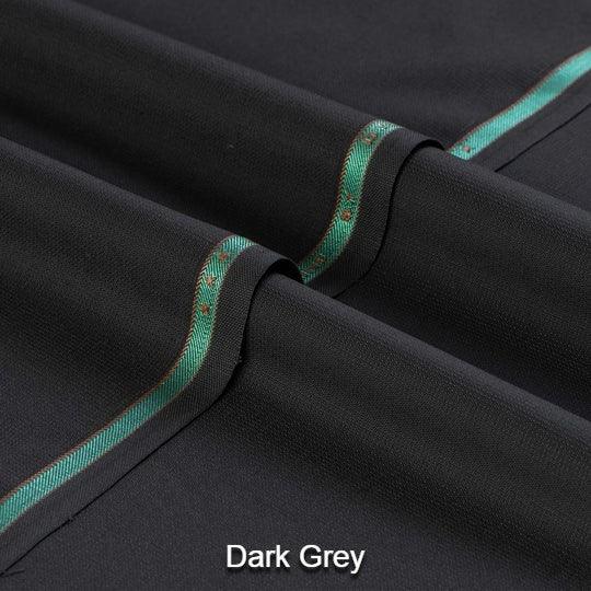 Aqua Marine by Dynasty Men’s Unstitched Blended Suit for Winter - Dark Grey - FaisalFabrics.pk