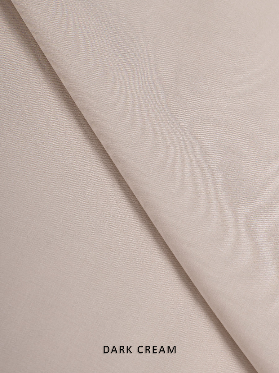 Safeer by edenrobe Men’s Blended Fabric For Summer EMUB21-Amuse Dark Cream - FaisalFabrics.pk