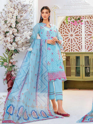GulAhmed Summer Premium Embroidered Cotton Unstitched 3Pc DB-32011