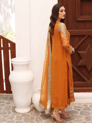 Charizma Diamond Dust Unstitched Premium Chiffon 3Pc Suit DD-03