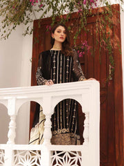 Charizma Diamond Dust Unstitched Premium Chiffon 3Pc Suit DD-05