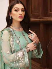 Charizma Diamond Dust Unstitched Premium Chiffon 3Pc Suit DD-07