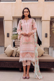 Saira Rizwan Embroidered Luxury Lawn Unstitched 3Pc Suit DELILAH SR-02