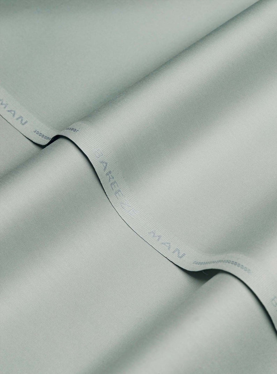 Bareeze Man Egyptian Cotton 2/1 Unstitched Fabric for Summer - Denim Bleach
